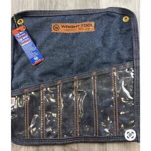 Wright Vintage 7 Piece Tool Pouch Empty
